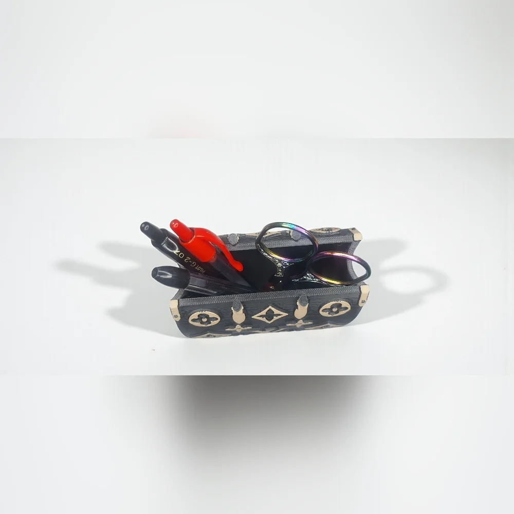 Handcrafted Pen / Scissor Holder! Fashion! Handcrafted! - Picture 3 of 5